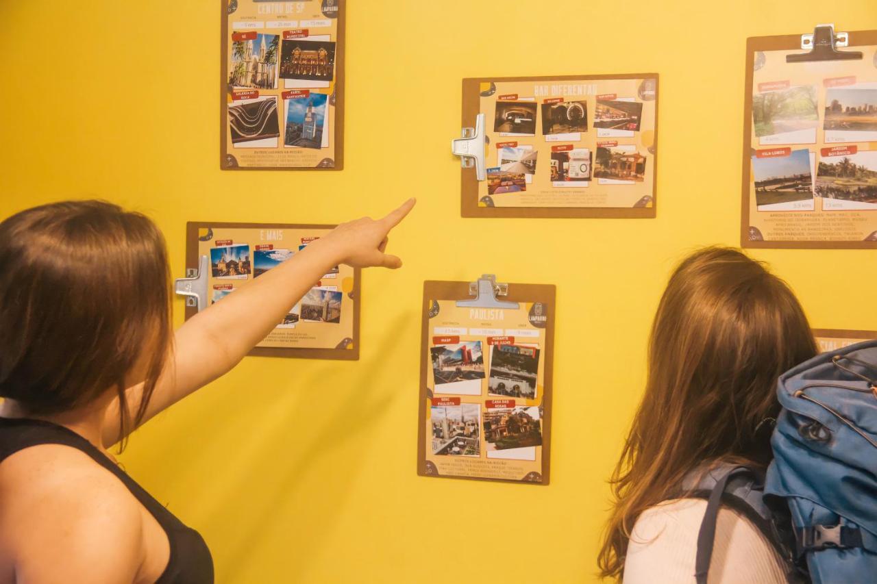 Lamparina Hostel São Paulo Eksteriør billede