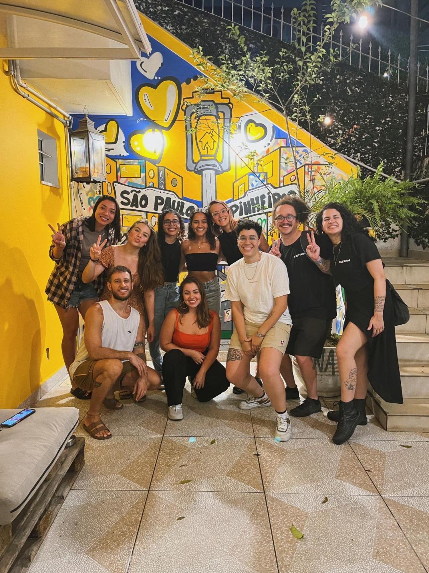 Lamparina Hostel São Paulo Eksteriør billede