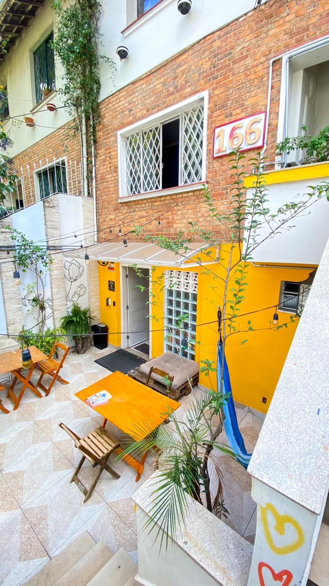 Lamparina Hostel São Paulo Eksteriør billede